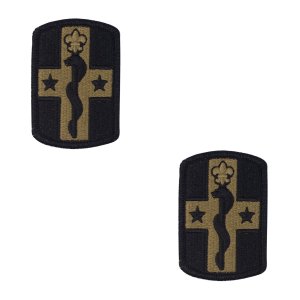 Army Patch: 176th Medical Brigade, embroidered on OCP