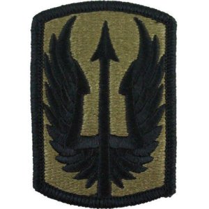 Army Patch: 185th Aviation Brigade, embroidered on OCP