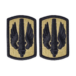Army Patch: 18th Field Artillery Brigade, embroidered on OCP