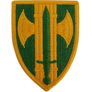 Army Patch: 18th Military Police Brigade, color