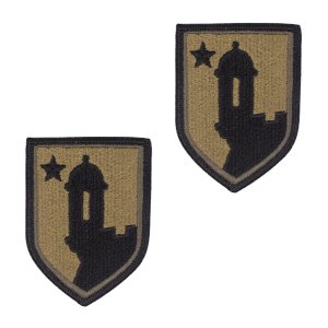 Army Patch: 191ST Support Group, embroidered on OCP