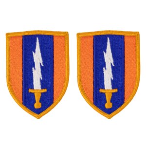 Army Patch: 1st Signal Brigade, Full Color embroidery