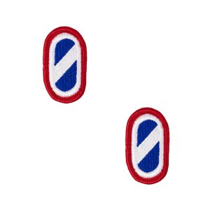 Army Patch: 1st Support Command Oval, color