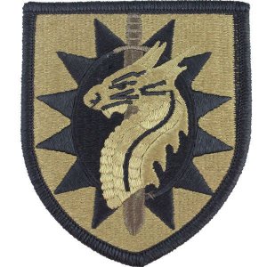 Army Patch: 224th Sustainment Brigade, embroidered on OCP