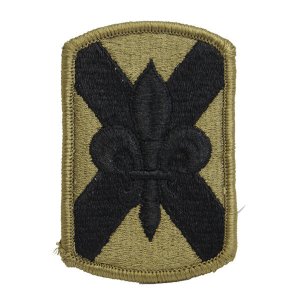 Army Patch: 256th Infantry Brigade, embroidered on OCP