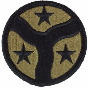 Army Patch: 278th Armored Cavalry Regiment, embroidered on OCP