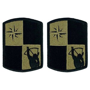 Army Patch: 287th Sustainment Brigade, embroidered on OCP