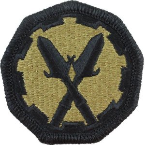 Army Patch: 290th Military Police Brigade, embroidered on OCP
