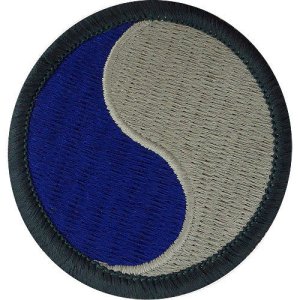 Army Patch: 29th Infantry Division, color