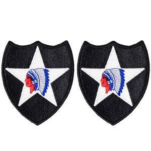 Army Patch: 2nd Infantry Division, color