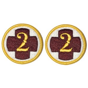 Army Patch: 2nd Medical Brigade, color