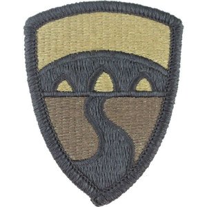 Army Patch: 304th Sustainment Brigade, embroidered on OCP