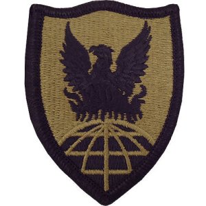 Army Patch: 311th Signal Command, embroidered on OCP