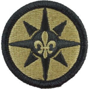Army Patch: 316th Sustainment Command, embroidered on OCP