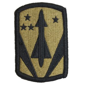 Army Patch: 31st Air Defense Artillery, embroidered on OCP