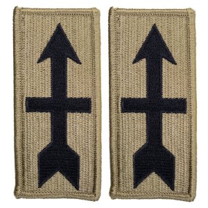 Army Patch: 32nd Infantry Brigade, embroidered on OCP