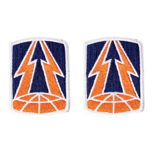 Army Patch: 335th Signal Command, Full Color embroidery