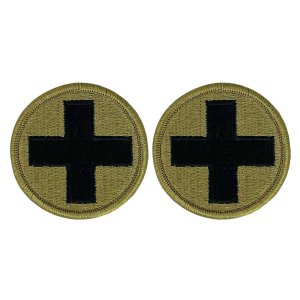 Army Patch: 33rd Infantry Brigade Combat Team, embroidered on OCP
