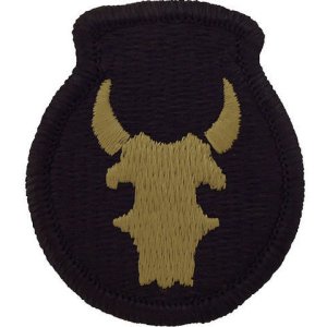 Army Patch: 34th Infantry Division, embroidered on OCP