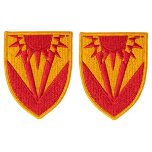 Army Patch: 357th Air and Missile Defense Detachment, Full Color embroidery
