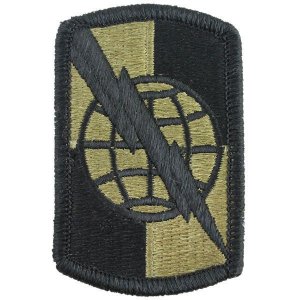 Army Patch: 359th Signal Brigade, embroidered on OCP