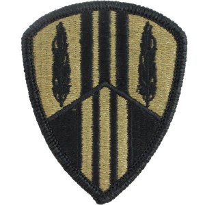 Army Patch: 369th Sustainment Brigade, embroidered on OCP