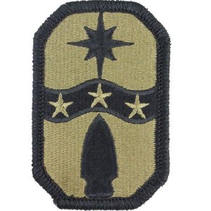 Army Patch: 371st Sustainment Brigade, embroidered on OCP