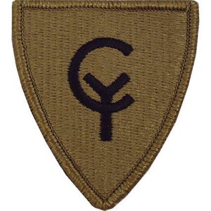 Army Patch: 38th Infantry Division, embroidered on OCP