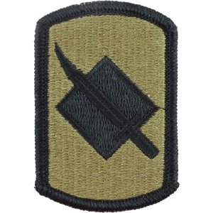 Army Patch: 39th Infantry Brigade, embroidered on OCP