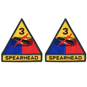 Army Patch: 3rd Third Armor Division, color