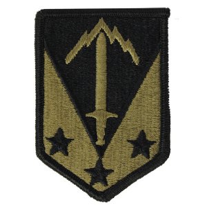 Army Patch: 3rd Third Maneuver Enhancement Brigade, embroidered on OCP