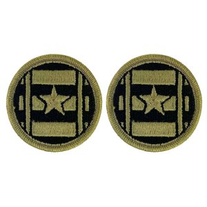 Army Patch: 3rd Third Transportation Brigade, embroidered on OCP