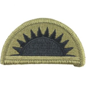 Army Patch: 41st Infantry Brigade, embroidered on OCP