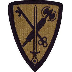 Army Patch: 42nd Military Police, embroidered on OCP