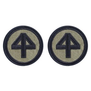 Army Patch: 44th Infantry Brigade Combat Team, embroidered on OCP