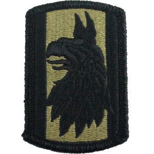 Army Patch: 470th Military Intelligence Brigade, embroidered on OCP