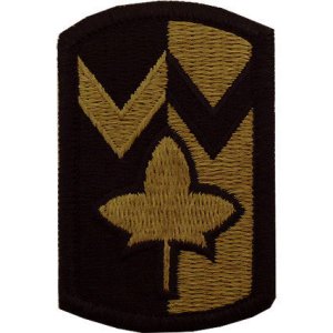 Army Patch: 4TH Sustainment Brigade, embroidered on OCP