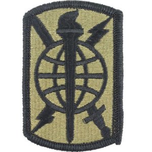 Army Patch: 500th Military Intelligence Brigade, embroidered on OCP