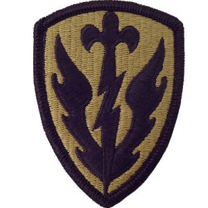 Army Patch: 504th Battlefield Surveillance Brigade, embroidered on OCP
