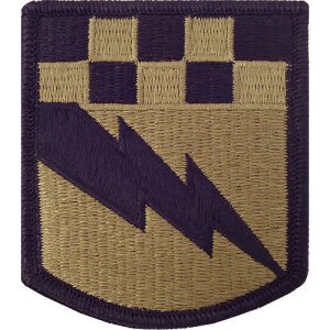 Army Patch: 525th Battlefield Surveillance Brigade, embroidered on OCP