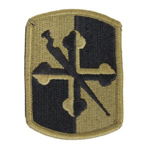 Army Patch: 58TH Infantry Brigade Combat Team, embroidered on OCP