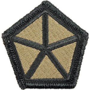 Army Patch: 5th Corps, embroidered on OCP