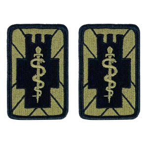 Army Patch: 5th Medical Brigade, embroidered on OCP