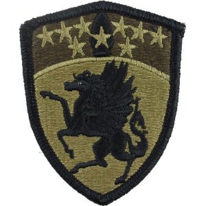 Army Patch: 63rd Aviation Brigade, embroidered on OCP