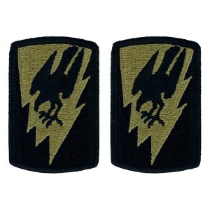Army Patch: 66th Aviation Brigade, embroidered on OCP