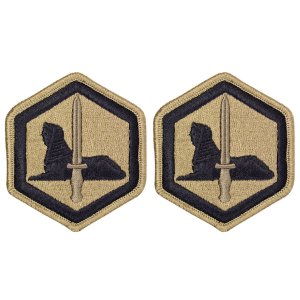 Army Patch: 66th Military Intelligence Brigade, embroidered on OCP