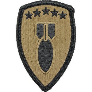 Army Patch: 71st Ordnance Group, embroidered on OCP
