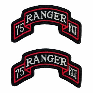 Army Patch: 75th Ranger Regiment Scroll, full color