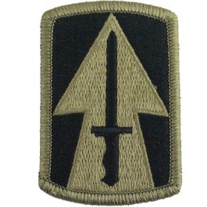 Army Patch: 76th Infantry Brigade Combat Team, embroidered on OCP