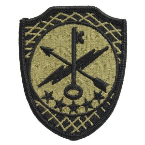 Army Patch: 780th Military Intelligence Brigade, embroidered on OCP